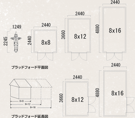 ブラッドフォードの図面